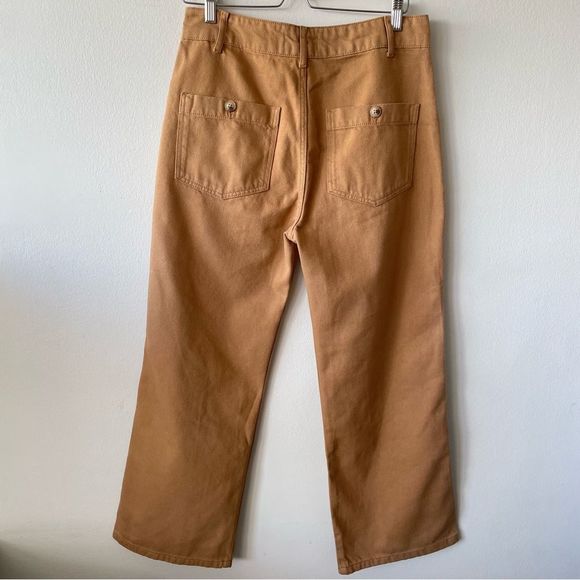 Reformation Marine Jeans in butterscotch color - Picture 6 of 12